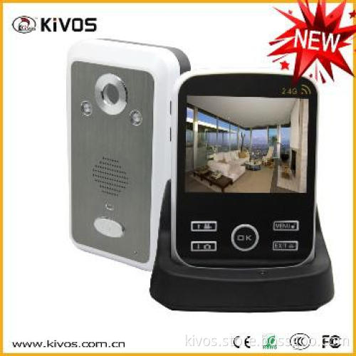 KIVOS Color Video Door Phone For Villa Infrared Digital Door Viewer